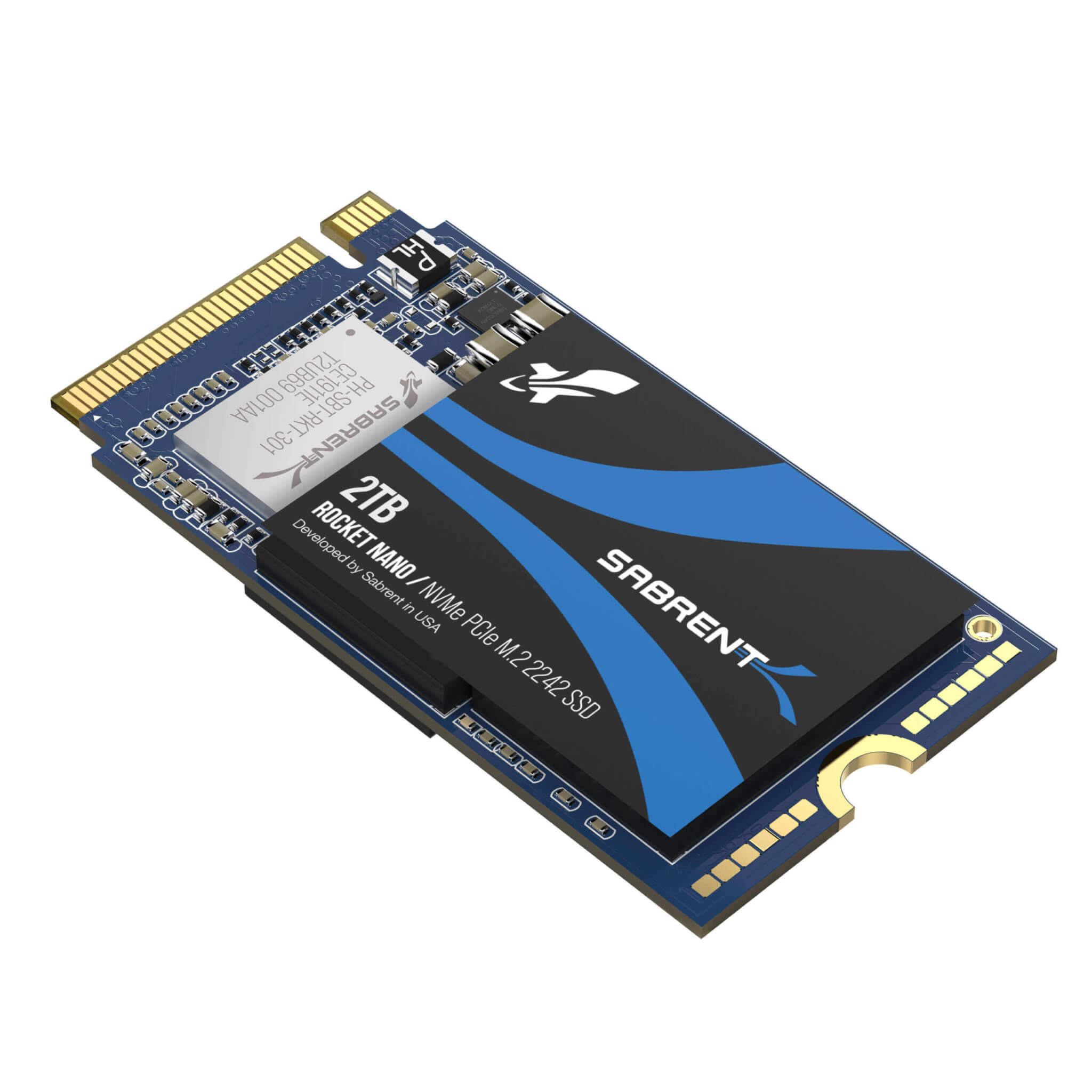 כונן פנימי SSD בנפח 2TB ניהול צריכת חשמל Sabrent SB-1342-2TB NVMe PCIe M.2 2242 (3)