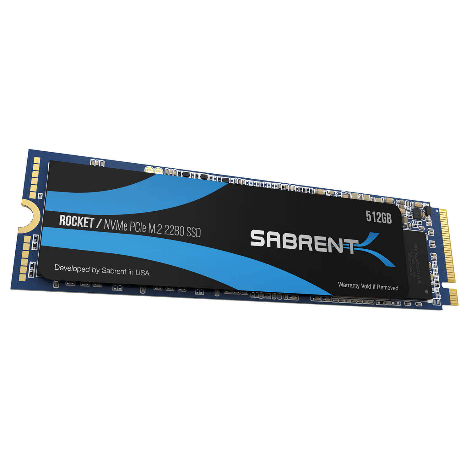כונן פנימי SSD בנפח 512GB במהירויות גבוהות Sabrent SB-ROCKET-512 NVMe PCIe M.2 2280 Internal SSD Solid State Drive (2)