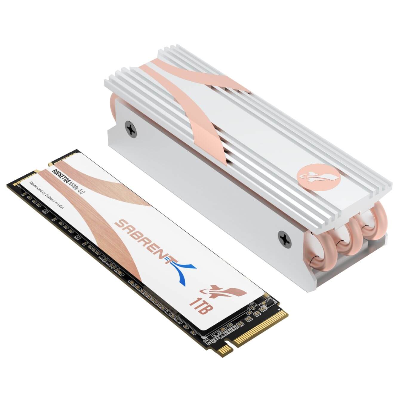 כונן פנימי SSD עם קירור וניהול צריכת חשמל Sabrent SB-RKTQ4-HTSS-1TB Rocket Q4 NVMe PCIe 4.0 M.2 2280 (2)
