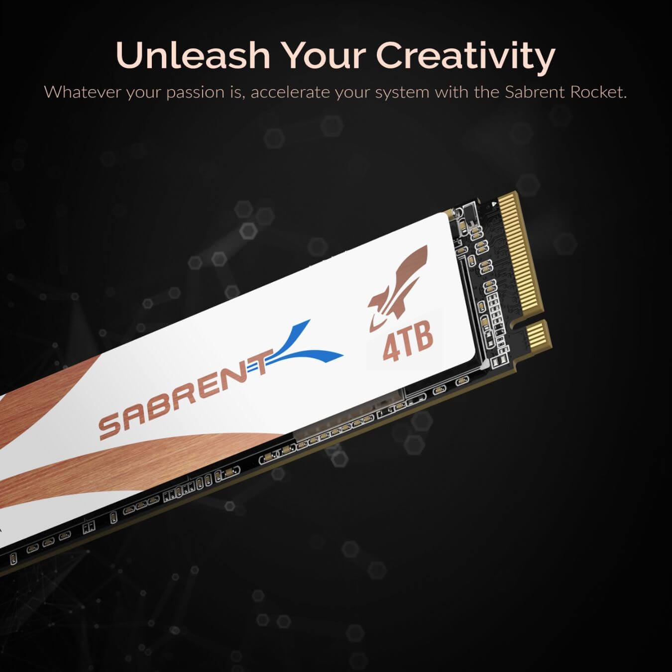 כונן פנימי SSD עם קירור וניהול צריכת חשמל Sabrent SB-RKTQ4-HTSS-4TB Rocket Q4 NVMe PCIe 4.0 M.2 2280 (2)