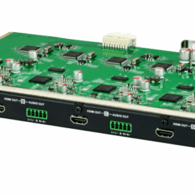 לוח יציאות HDMI עם 4 יציאות עם סקאלר כולל אודיו ATEN VM8804