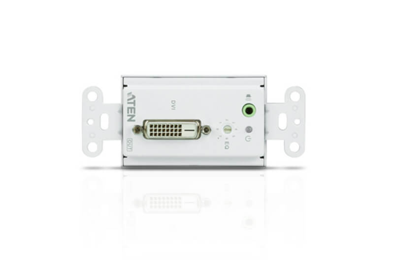 לוח מאריך DVIAudio Cat 5 ברזולוציה 1920X1200 עד 40 מטר ATEN VE606 (2)