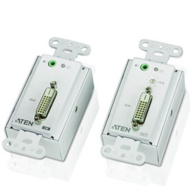 לוח מאריך DVIAudio Cat 5 ברזולוציה 1920X1200 עד 40 מטר ATEN VE606 (3)