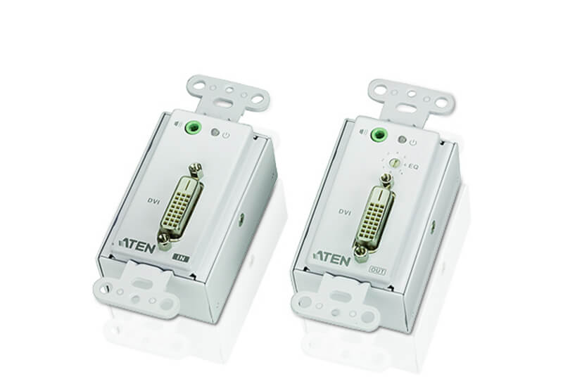 לוח מאריך DVIAudio Cat 5 ברזולוציה 1920X1200 עד 40 מטר ATEN VE606 (3)