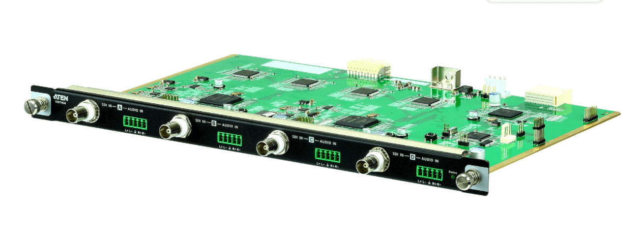 לוח קלט 3G-SDI בעל 4 יציאות ATEN VM7404