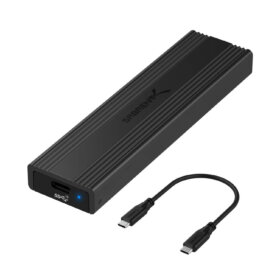 מארז USB-Type-C מסוג Type-C מסוג C.2 עבור M.2 PCIe NVMe ו- SATA SSD במהירויות גבוהות Sabrent EC-SNVE (1)