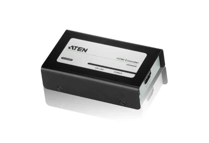 מאריך HDMI Cat 5 ברזולוציה 1080P עד 40 מטר ATEN VE800AR (1)