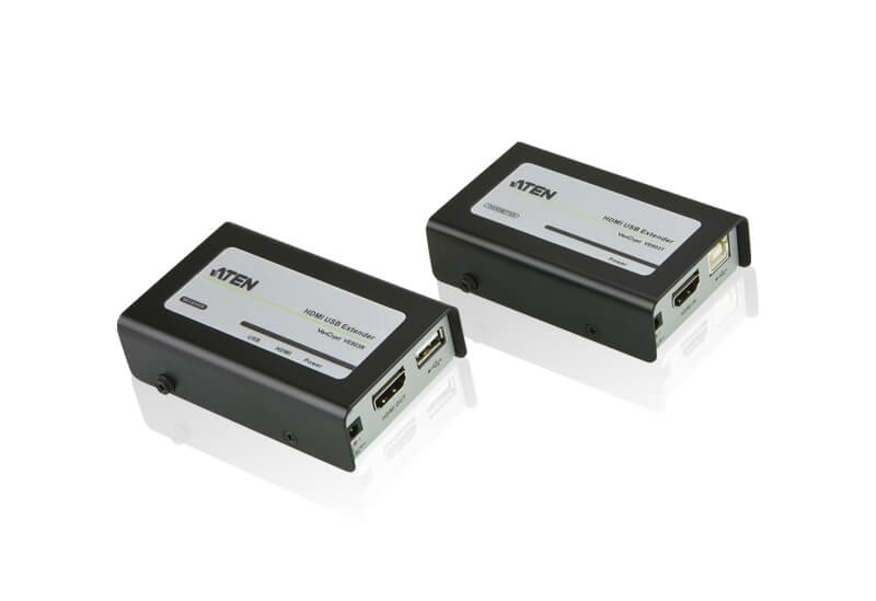 מאריך HDMIUSB Cat 5 ברזולוציה 1080P עד 40 מטר ATEN VE803 (1)