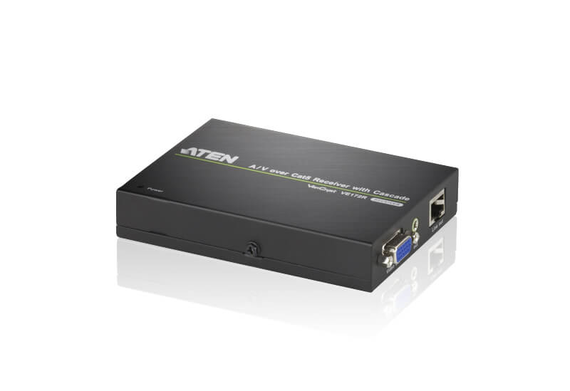 מאריך VGAAudio Cat 5 עם Cascade ברזולוציה 1280X1024 עד 150 מטר ATEN VE172R (1)
