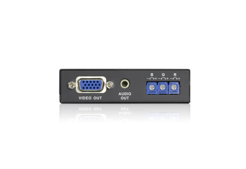 מאריך VGAAudio Cat 5 עם כוונון ברזולוציה 1280X1024 עד 300 מטר ATEN VE170RQ (2)