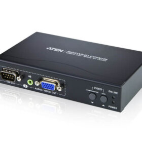 מאריך VGAאודיוRS-232 Cat 5 עם פלט כפול ברזולוציה 1280X1024 עד 200 מטר ATEN VE200R (1)