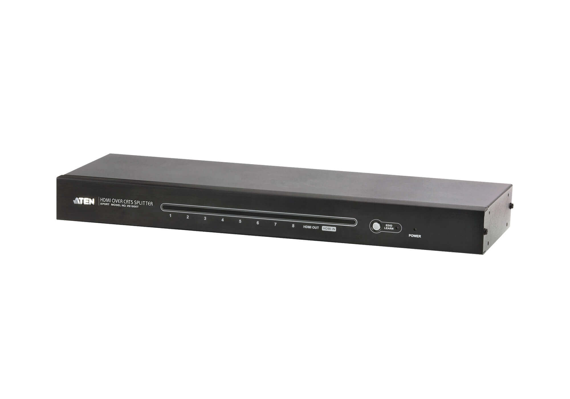 מפצל HDMI-Cat 5 בעל 8 יציאות ATEN VS1808T (1)