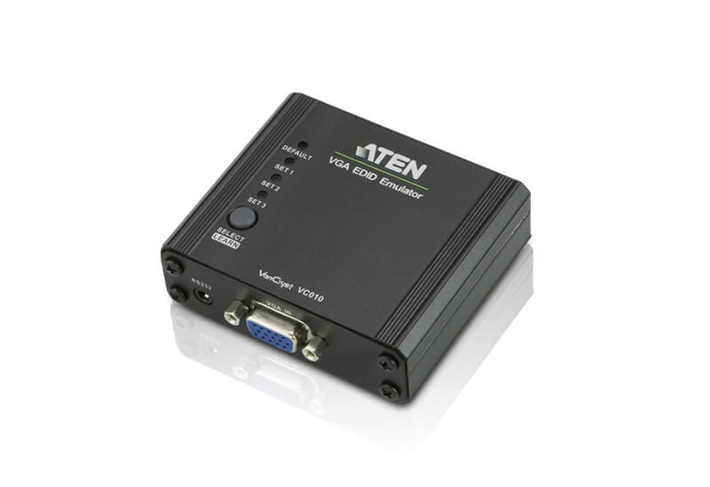 מפצל אמולטור VGA EDID עם מתכנת ATEN | VC010