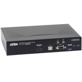 משדר KVM מסוג HDMI יחיד KVM מעל IP עם PoE ברזולוציה 4K קושחה ניתנת לשדרוג ATEN KE8952T (2)