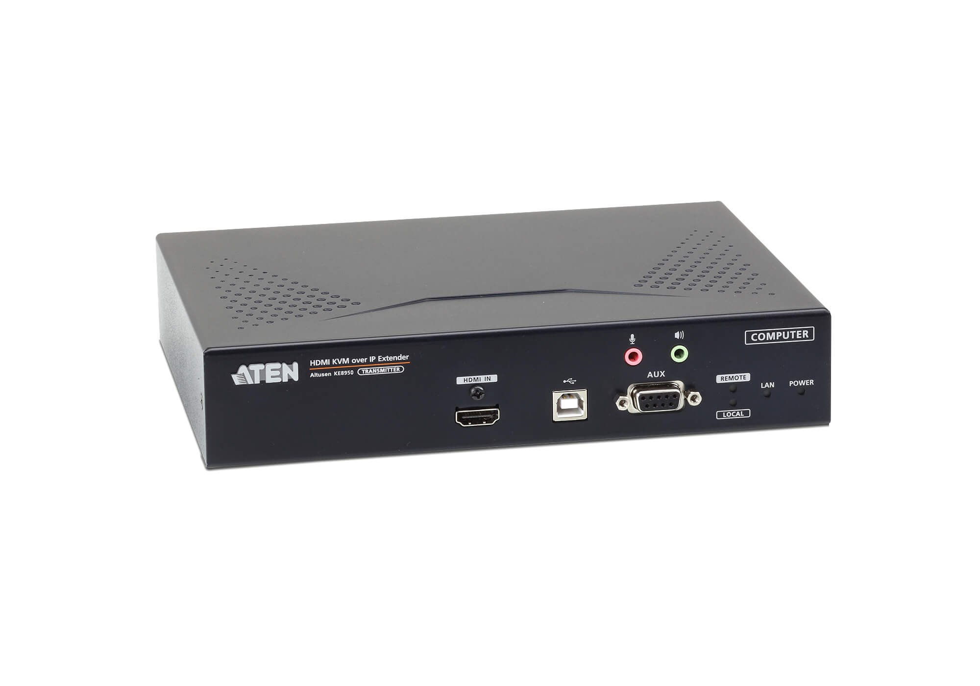 משדר KVM מסוג HDMI יחיד עם IP ברזולוציה 4K עד 10 קמ ATEN KE8950T (2)