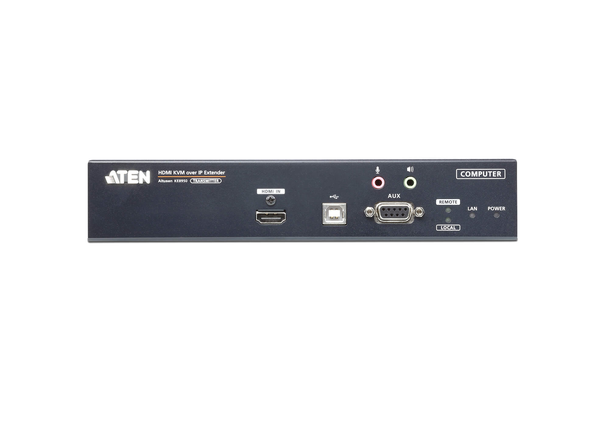 משדר KVM מסוג HDMI יחיד עם IP ברזולוציה 4K עד 10 קמ ATEN KE8950T (4)