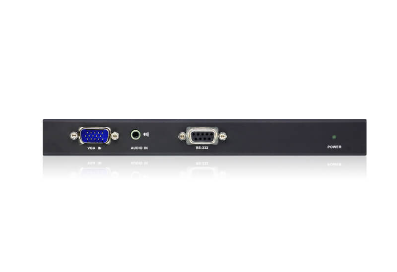 משדר VGAאודיוRS-232 Cat 5 עם פיצוי אוטומטי (RQ) ברזלוציה 1280X1024 עד 300 מטר ATEN VE500T (3)