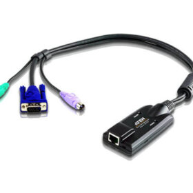 מתאם PS2 VGA KVM עם תמיכה בווידאו מורכב ATEN KA7120