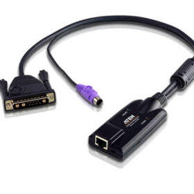 מתאם SUN Legacy KVM תומך ברזולוציה 1600X1200 שליטה בכל סוגי המחשבים ATEN KA7130