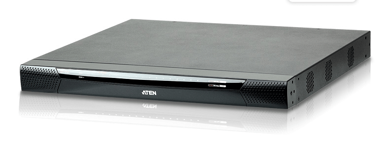 מתג 16 יציאות Multi-Interface Cat 5 KVM כולל 1-מקומי/4-מרחוק גישה עם IP כולל מעבד גרפי מתקדם ATEN | KN4116VA