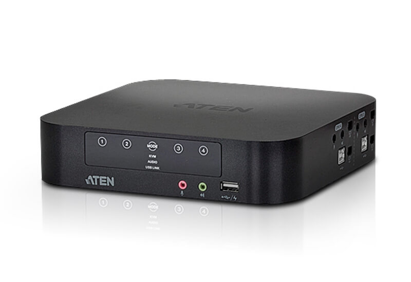 מתג 16x16 Cat 5 VGAAudio Matrix תומך עד 300 מטר ATEN VM1616T (3)