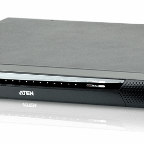 מתג 32 יציאות Multi-Interface Cat 5 KVM כולל 1-מקומי2-מרחוק גישה עם IP כולל מעבד גרפי מתקדם ATEN KN2132VA