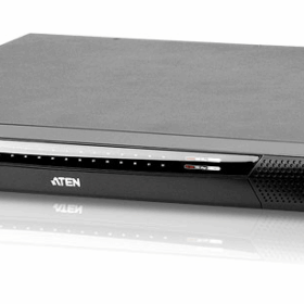 מתג 32 יציאות Multi-Interface Cat 5 KVM כולל 1-מקומי8-מרחוק גישה עם IP כולל מעבד גרפי מתקדם ATEN KN8132V