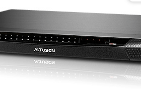 מתג 5-קונסולת 32-Port Cat 5 Matrix KVM עם חיבור שרשרת דייזי ATEN | KM0532