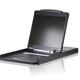 מתג KVM LCD בגודל 19 אינץ' עד 256 מחשבים ATEN CL1316N (2)