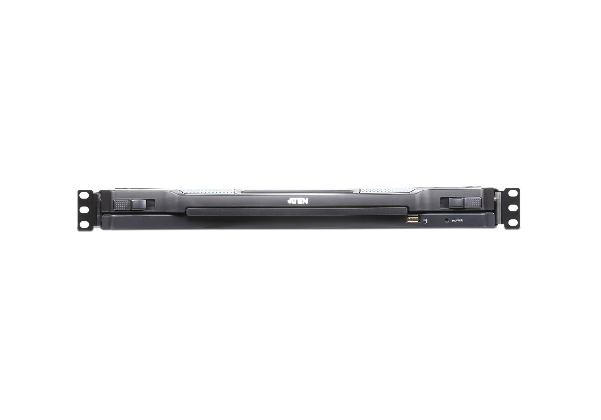 מתג LCD KVM כולל 1-מקומימרחוק גישה לשיתוף 8 יציאות PS2-USB VGA עם IP ומנורת לד ATEN CL5708I (2)
