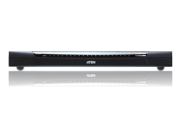 מתג Multi-Interface Cat 5 KVM הכולל 1-מקומי4-מרחוק גישה 40-יציאות מעל IP כולל מעבד גרפי ATEN KN4140VA (1)