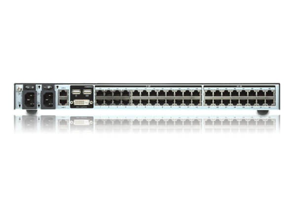 מתג Multi-Interface Cat 5 KVM הכולל 1-מקומי4-מרחוק גישה 40-יציאות מעל IP כולל מעבד גרפי ATEN KN4140VA (2)