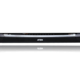 מתג Multi-Interface Cat 5 KVM הכולל 24 יציאות 1-מקומי4-מרחוק גישה עם IP כולל מעבד גרפי ATEN KN4124VA (2)