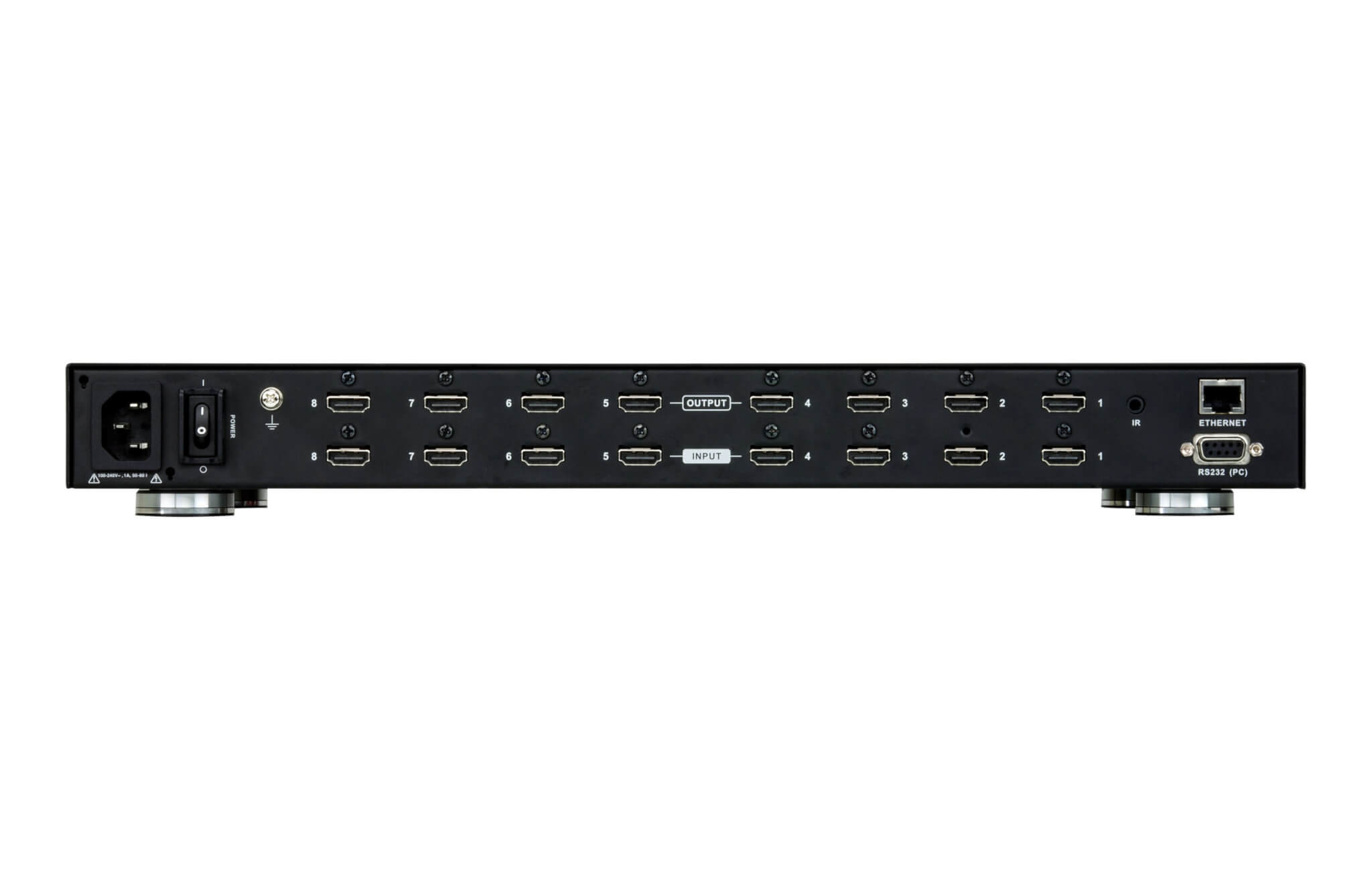 מתג מטריקס 8X8 חיבור HDMI שיטות בקרה מרובות ATEN VM5808H (1)