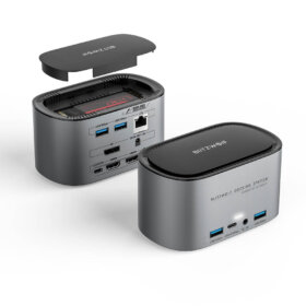 תחנת עגינה כולל 14 ב -1 חיבור USB-C מגוון רחב של חיבורים BlitzWolf BW-TH12 (1)