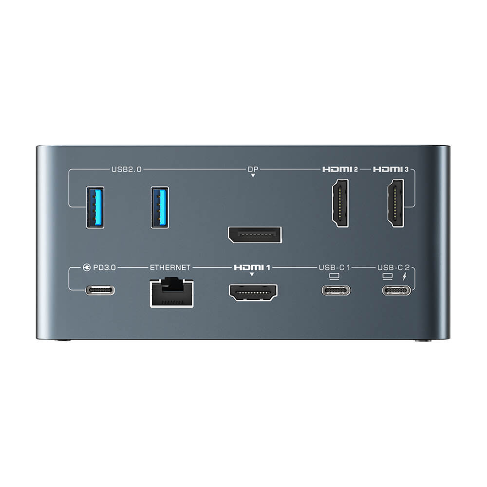 תחנת עגינה כולל 18 ב -1 חיבור USB-C מגוון רחב של חיבורים BlitzWolf BW-TH13 (3)