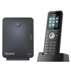 טלפון IP אלחוטי Bluetooth עמיד בפני מים כולל סינון רעשים איכות קול בעל וביצועים גבוהים Yealink W59R (2)