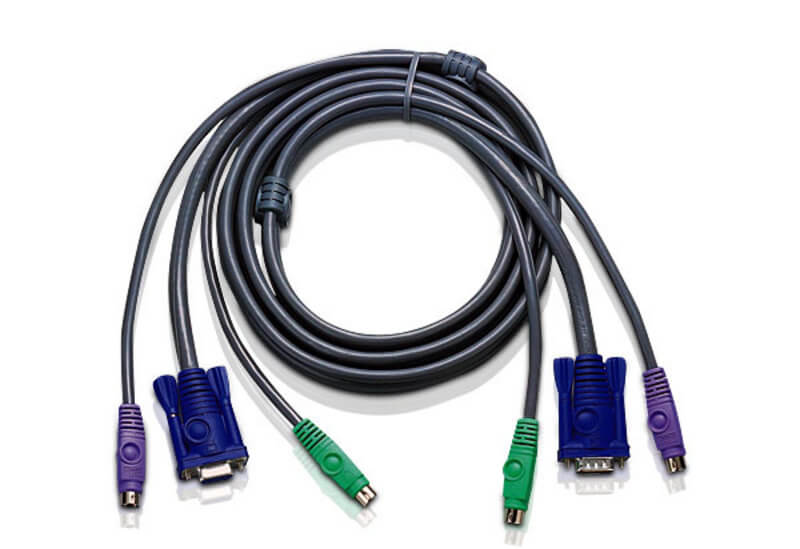 כבל KVM PS2 באורך 3 מטר ATEN 2L-1003PC
