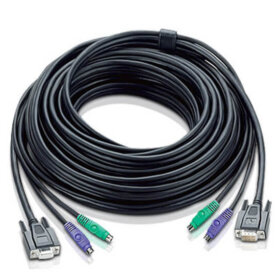 כבל PS2 KVM באורך של 10 מטר ATEN 2L-1010P.