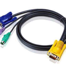 כבל PS2 KVM עם 3 ב 1 SPHD באורך 6 מטר ATEN 2L-5206P