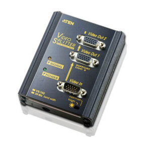 לוח יציאת VGA מפצל 2 יציאות תומך ברוחב פס של עד 250MHz עד 3 רמות ATEN VS102