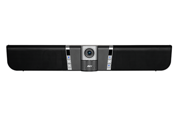 מערכת ועידת וידיאו חיבור Bluetooth ו USB עדשת זכוכית עם מיקרופון מובנה ברזולוציה 4k כולל תכונות ניהול AVER VB342 + (1)