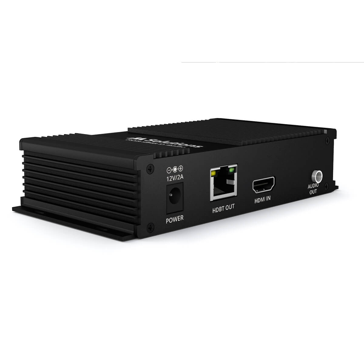 מרחיק HDMI בטכנולוגיית HDBaseT על גבי כבל רשת כולל העברת אודיו תומך ברזולוצייה 4K@60HZ עד 40 מטר Solutions MS-210SP ( (3)
