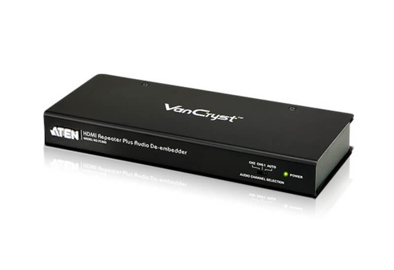 משדר HDMI פלוס אודיו הטמעה ATEN VC880 (2)