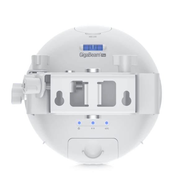 משדר רדיו airMAX GigaBeam Plus 60 GHz הכולל מחוונים ואפליקציה לנייד להגדרות מנוהל UbiquiTi GBE-Plus-EU (3)