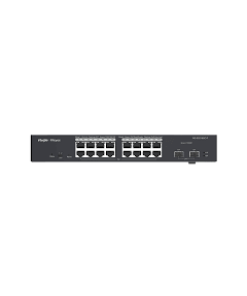 מתג 16 יציאות PoE הספק 240W מנוהל על ידי Ruijie בענן ruijienetworks RG-ES218GC-P
