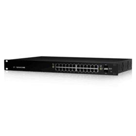 מתג 24 יציאות חיבור RJ-45 הספק 250W כולל ניטור והגדרות UbiquiTi ES-24-250W (2)