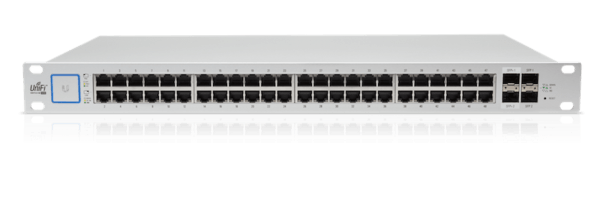 מתג 48 יציאות חיבור RJ-45 הספק 500W כולל ניטור והגדרות UbiquiTi US-48-500W-EU (3)