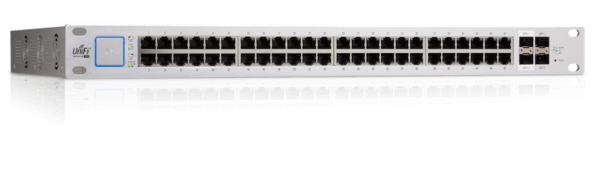 מתג 48 יציאות חיבור RJ-45 הספק 500W כולל ניטור והגדרות UbiquiTi US-48-500W-EU (4)