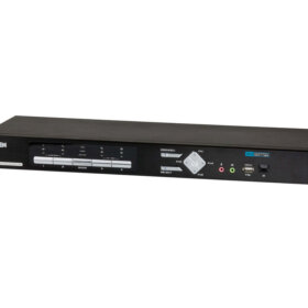 מתג KVMP ™ Multi-ViewAudio עם 4 יציאות USB כולל בקרת פונקציות והגדרת מערכת ATEN CM1164 (1)